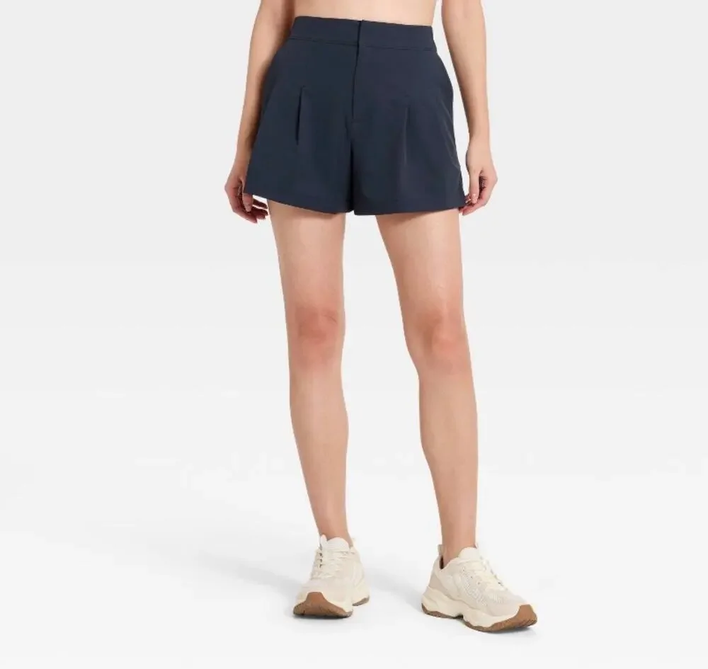 All in Motion Golf Shorts Women's XS Navy Blue Moisture Wicking UPF 50+ NWT